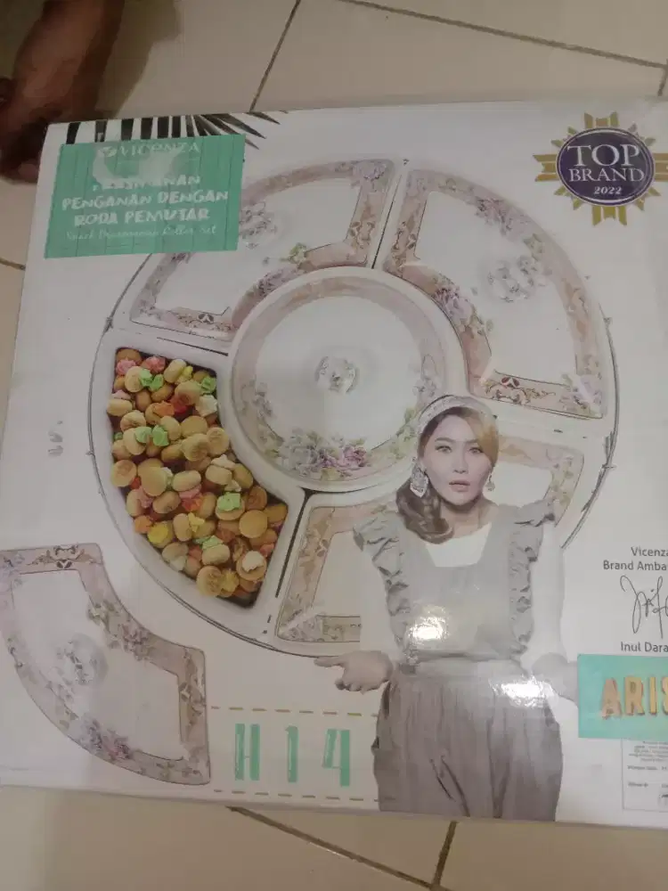 Piring sayur atau Snack vicenza