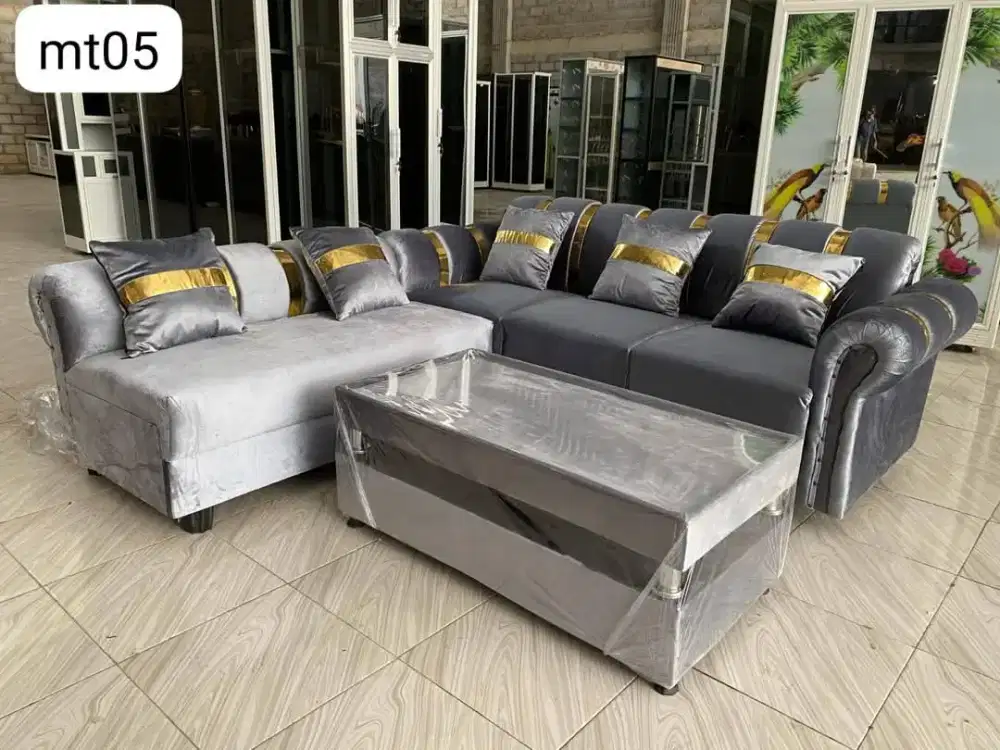 Sofa L/Sofa Sudut + Meja
