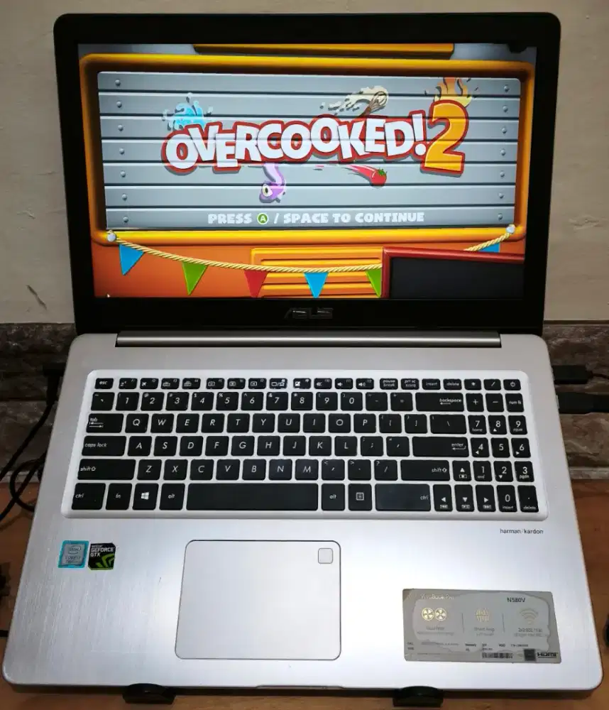 Laptop ASUS Vivobook Pro N580V Core i7 Nvidia GTX1050