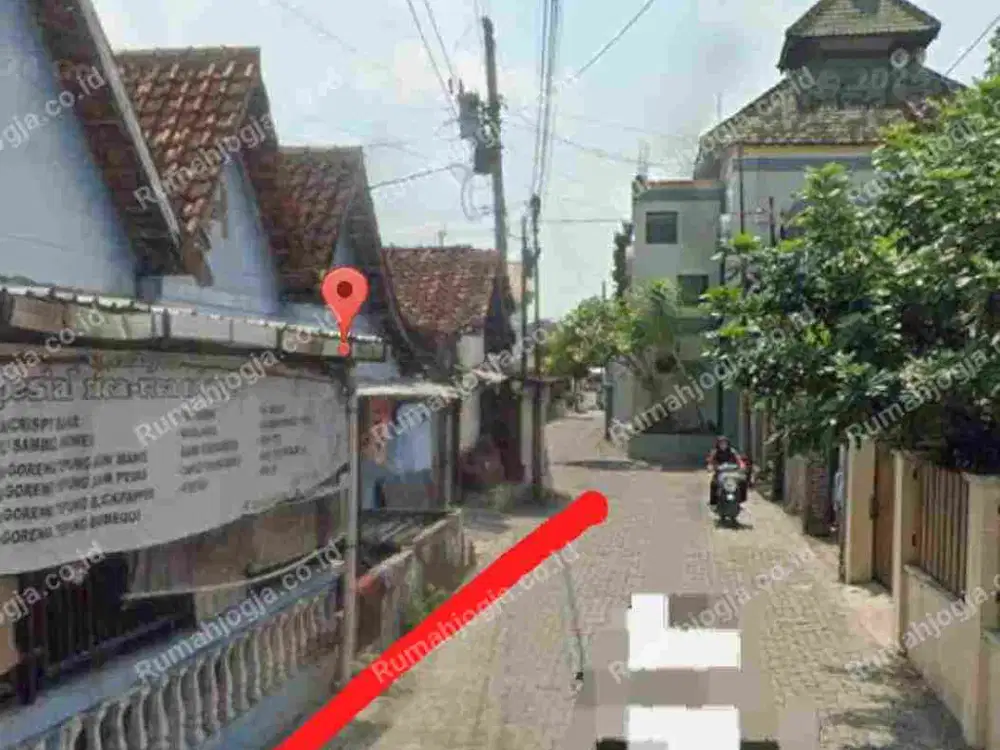 tanah dan bangunan murah pinggir jalan aspal daerah titibumi stpn