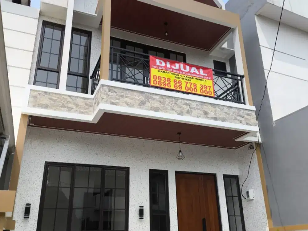 Rumah Dijual di Bogor -Sentul City - Griya Alam Sentul - 2 Lantai Baru 100 %
