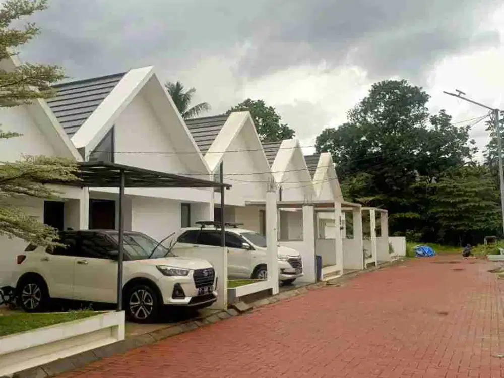 Rumah Baru 1 Lantai Siap Huni Tinggal Bawa Koper Dalam Cluster Nempel Tangsel Di Bedahan Sawangan