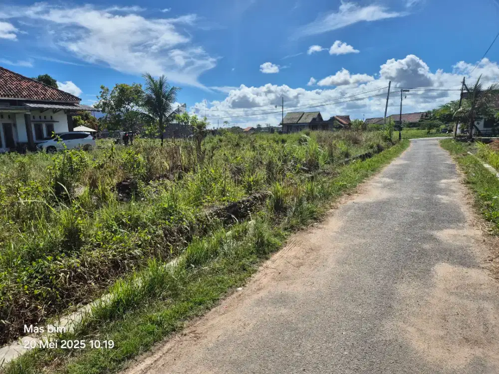 Tanah di jual di tanjung senang bandar lampung