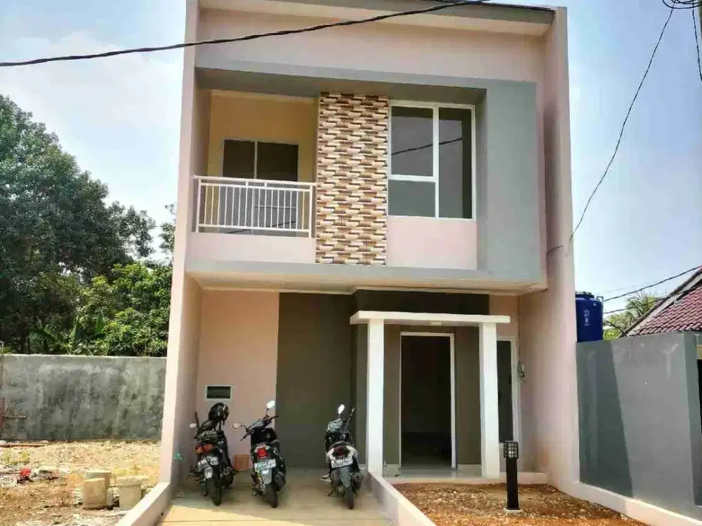 Rumah 2 Lantai Siap Huni Akses Dekat Stasiun Dan Mrt Di Legoso Pisangan Ciputat