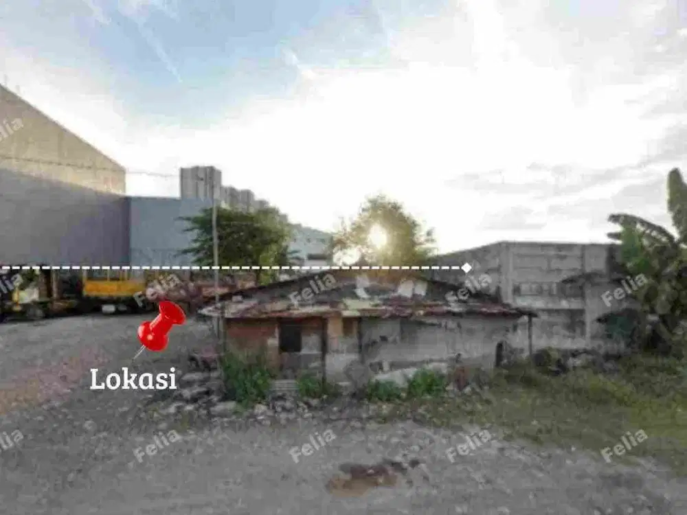 Disewakan tamah sudah urug kalijudan lebar 24m2 bs untuk usaha atau gudang