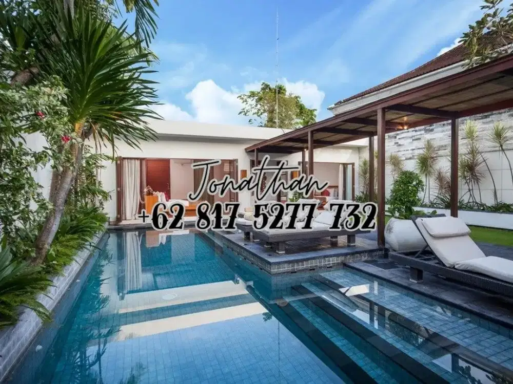 Villa Mewah 2 Kamar Tidur di Batu Belig Dekat Pantai Freehold