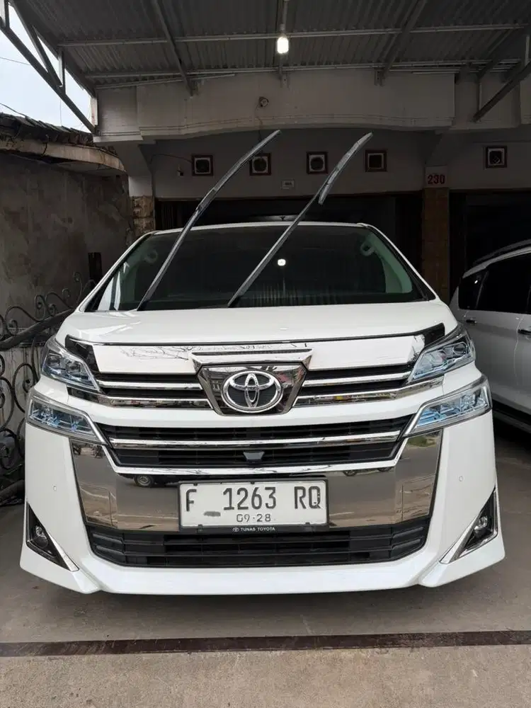 Toyota Velfire 2.4 Nik 2018 Fecelif