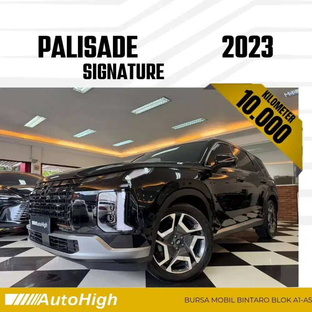 DP10% [Km10.000] Palisade Signature 2023 Black Reg 2022 #AUTOHIGH