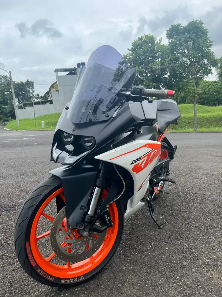 KTM RC 200 2017 KILOMETER LOW 20RIBU