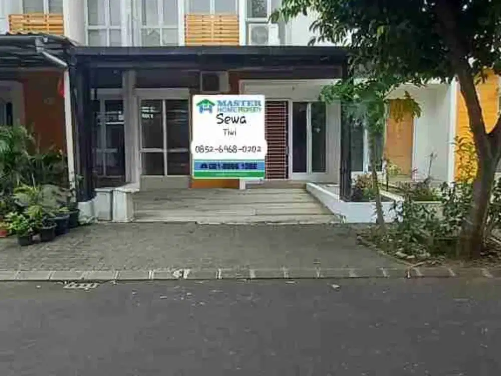 Dii sewakan rumah 2 lantai semi furnished kawasan ecopolis citra raya Tangerang