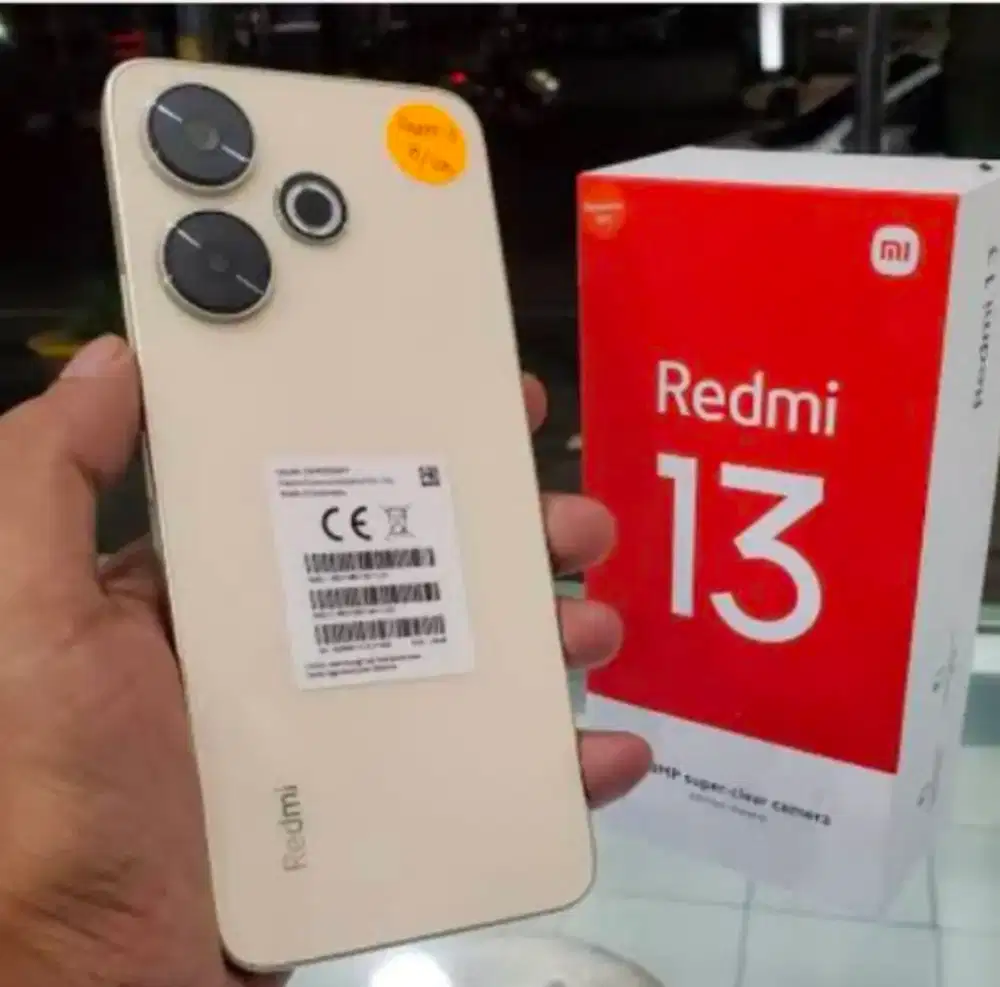 Murah hp Redmi 13 8/128 LKP, bs TT