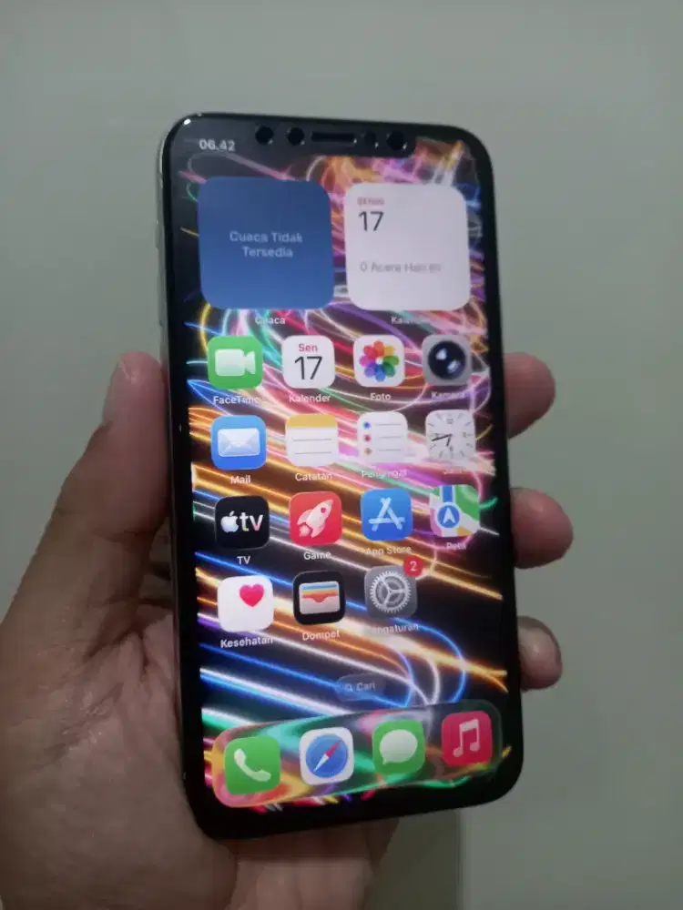 IPhone 11 Pro Silver 64Gb Lte Fullset ex inter ada minus