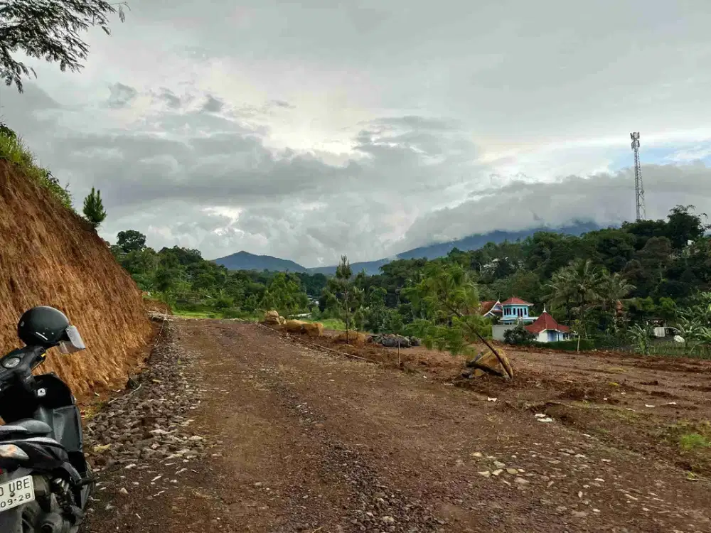 Tanah 1000m2 di puncak bogor udara dingin khas puncak