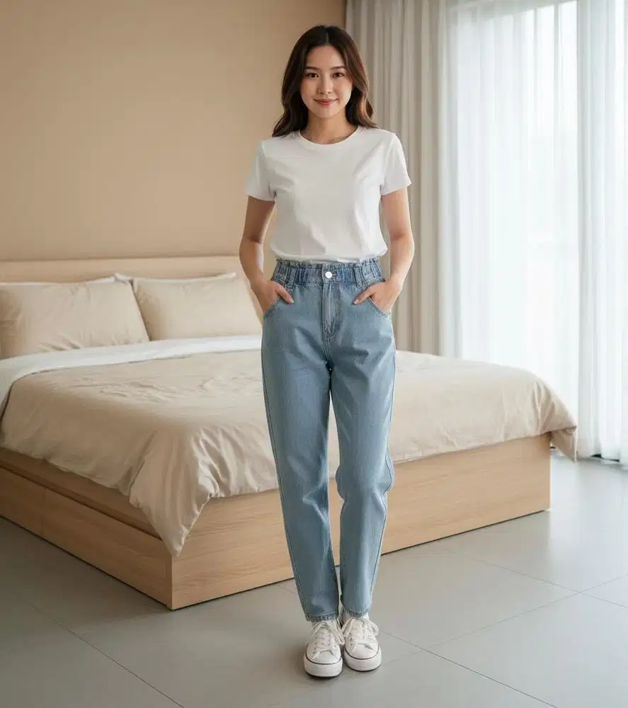 Celana jeans cewek murah