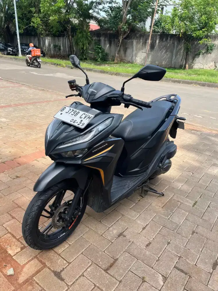Vario 125 Iss Gen 2 Keyles Hitam Doff