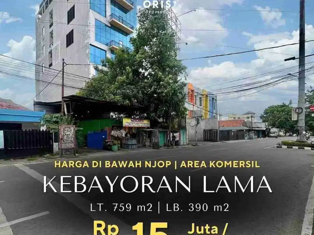 Kebayoran Lama Area Komersil Zona Ungu K2 Harga Di Bawah NJOP