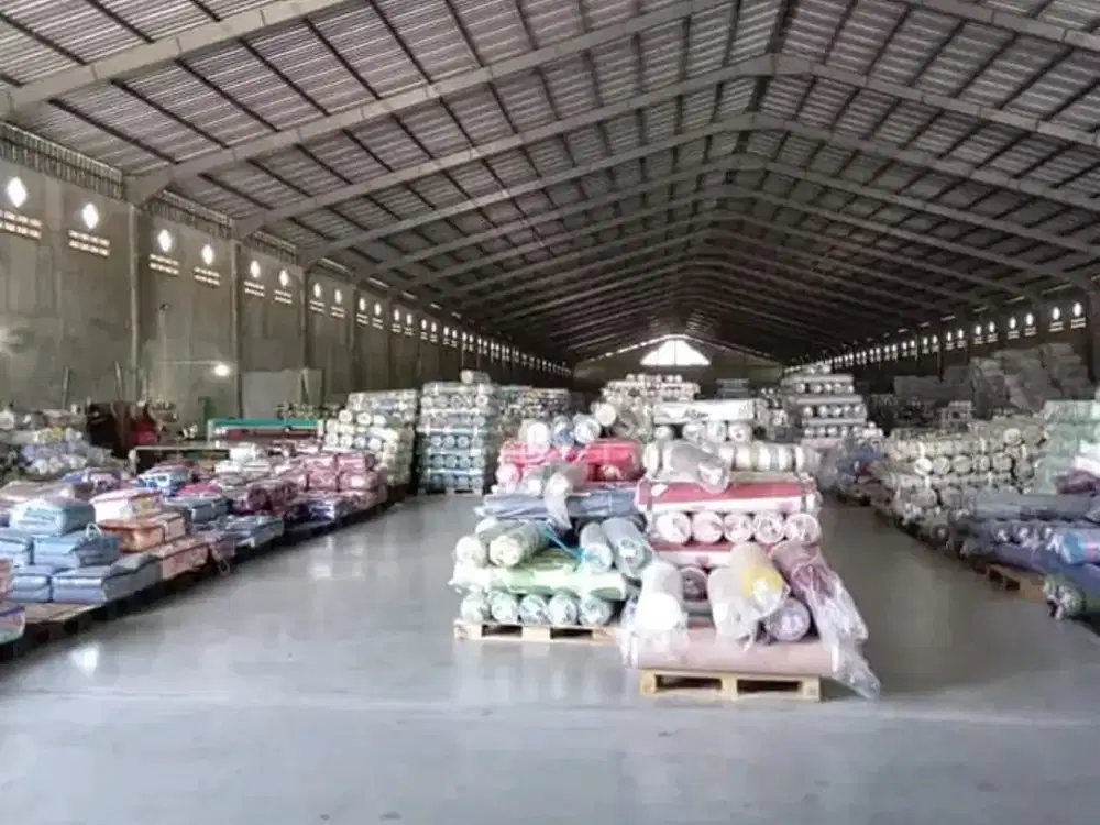 Dijual Gudang Zona Industri Lokasi Super Strategis Juwiring Klaten Luas 7430m2