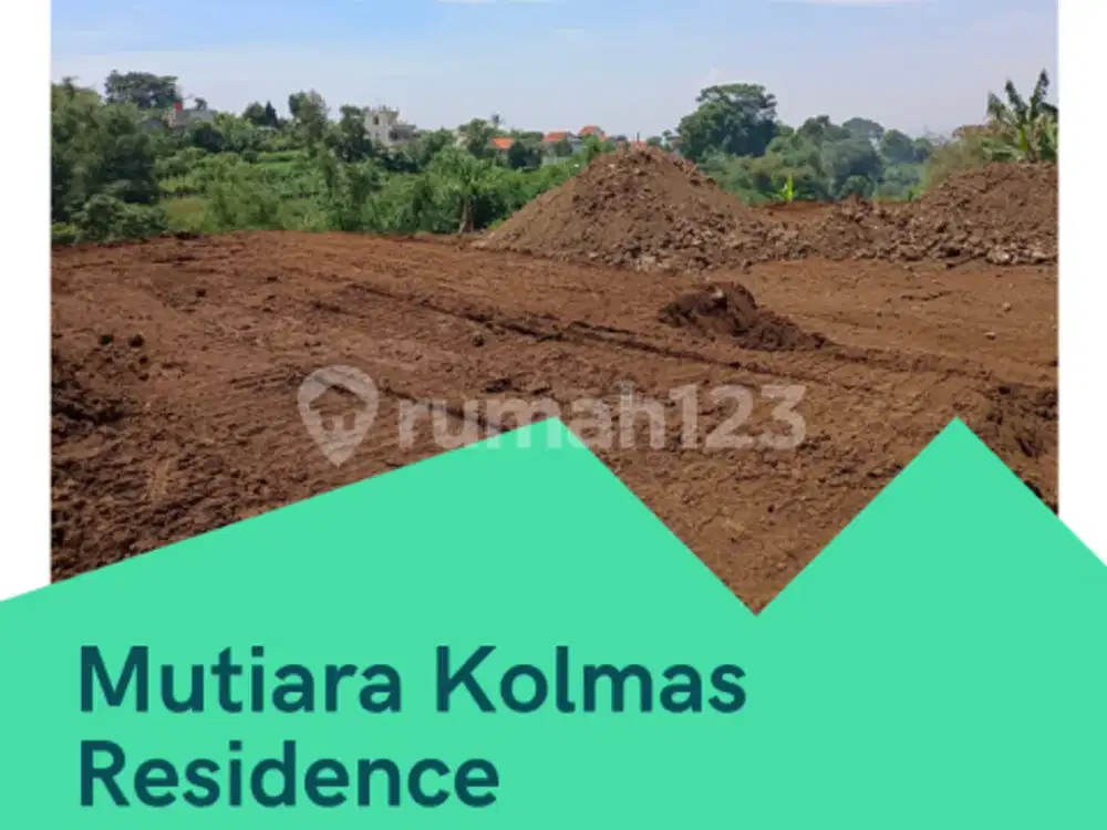 Jual Cepat! Kavling SHM Kolmas Bebas Banjir. Cocok Dibangun Sebelum Musim Hujan Tiba