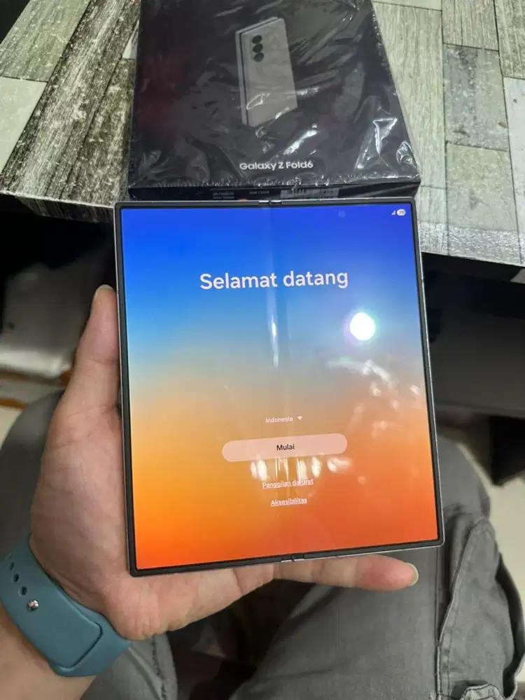 Samsung z fold 6 512 istimewah fullset original kabel utuh masih baru