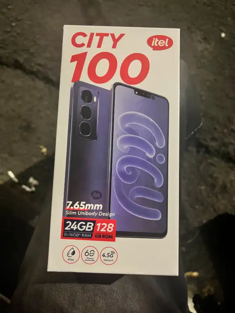 Itel city100 Ram 8+16/128
