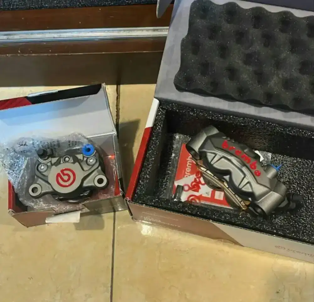 Kaliper brembo Gp4Rs dan 2p baru