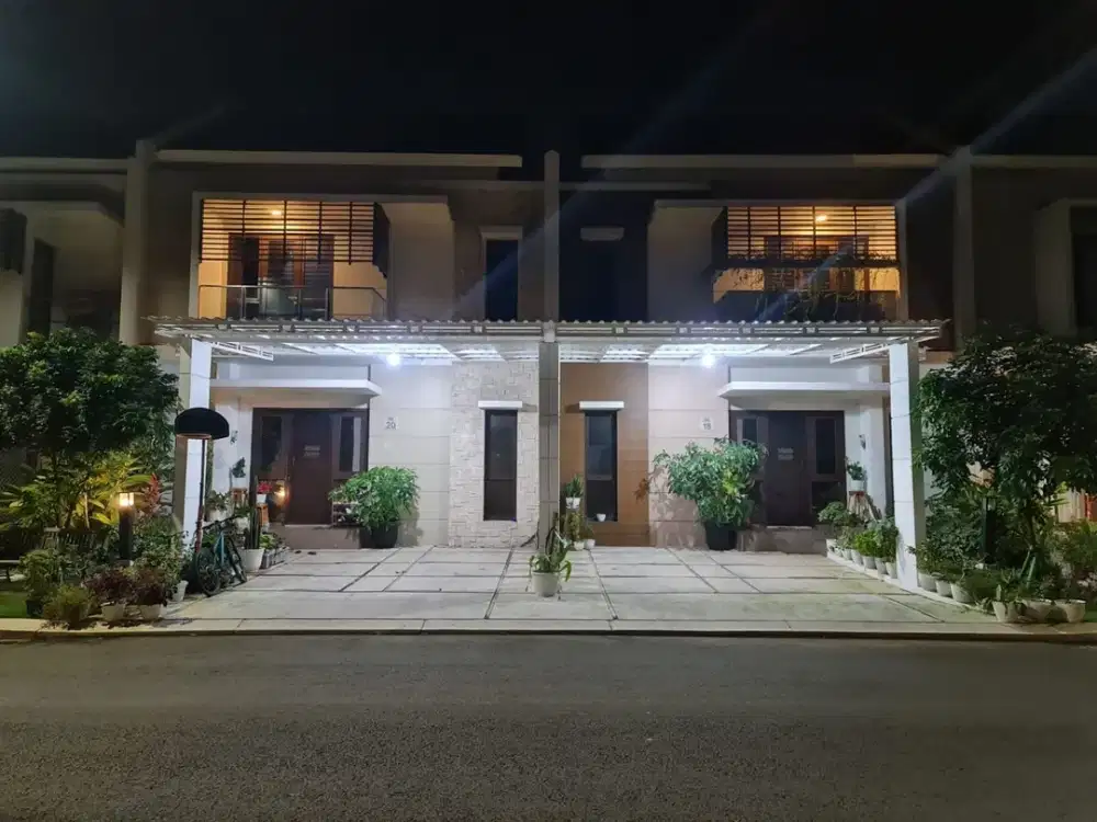 Furnished Gandeng 2 Cluster Burgundy, Summarecon Bekasi #120