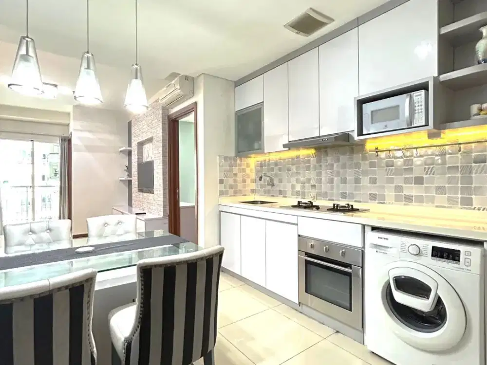 Condominium Green Bay Pluit 2 BR Fully Furnished Dapur Cakep Poll