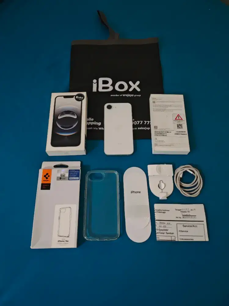 Iphone 16E 128gb IBOX Blibli resmi BH 100% Garsnsi on oktober 2026