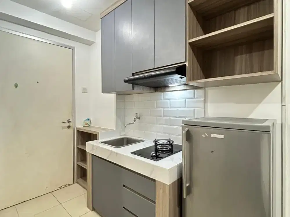 Apartemen Green Bay Pluit Studio Fully Furnished Dapur Bagus Apik