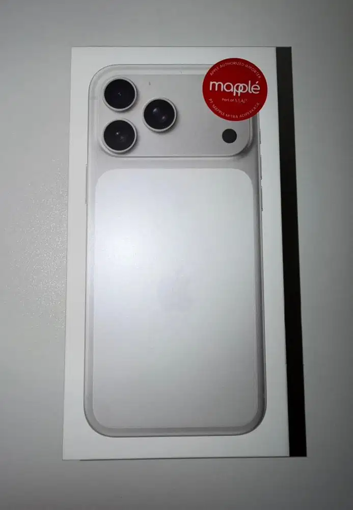 iPhone 17 Pro Max 256GB Silver Resmi Indonesia