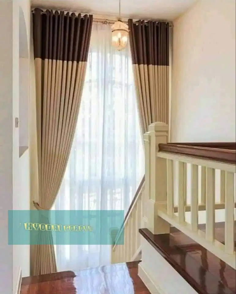 Termewah Gorden Pasang Wallpaper Korden Gordeng Horden Roller Blind