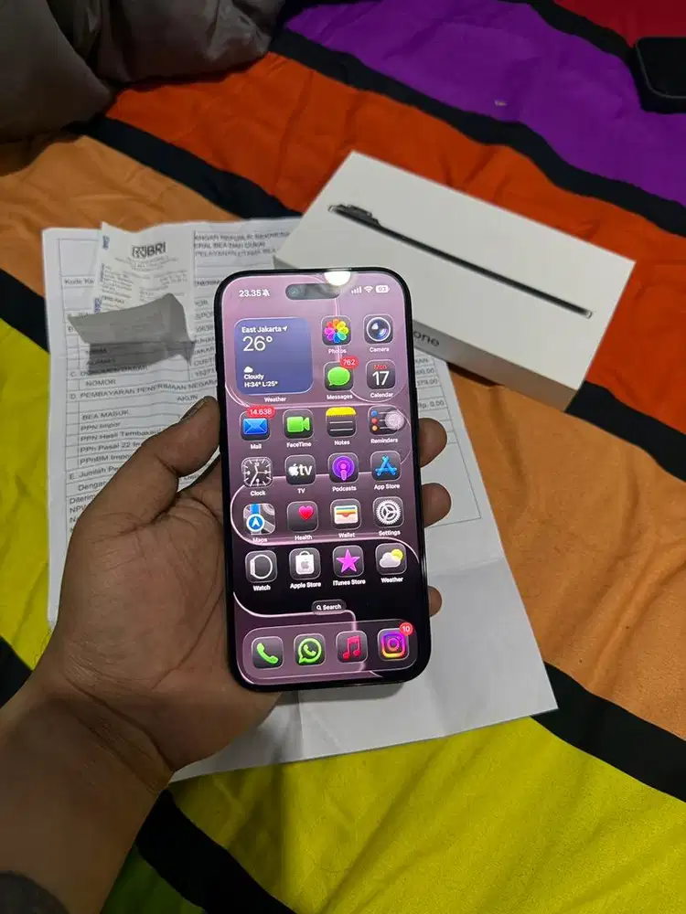 iPhone 17 Air 256GB inter Resmi