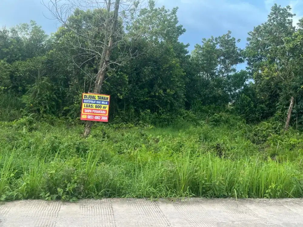 DIJUAL TANAH 3 Kavling seluas 600 M2 Gambut