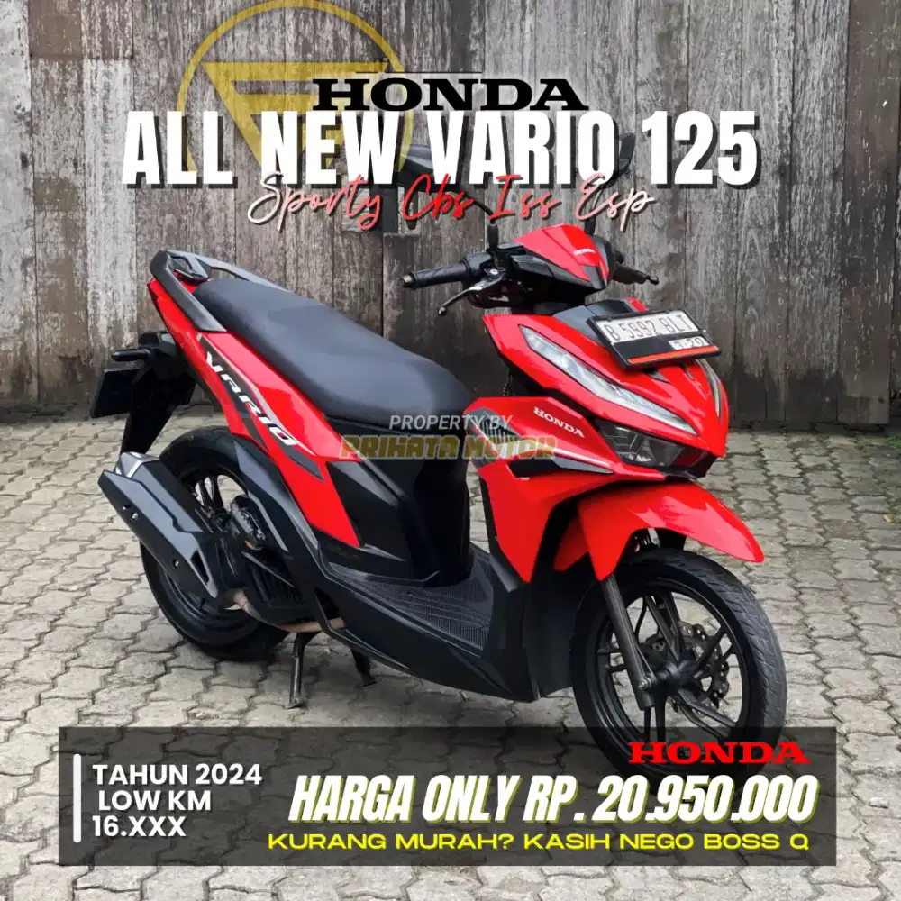 HONDA ALL NEW VARIO 125 CBS ISS ESP 2024