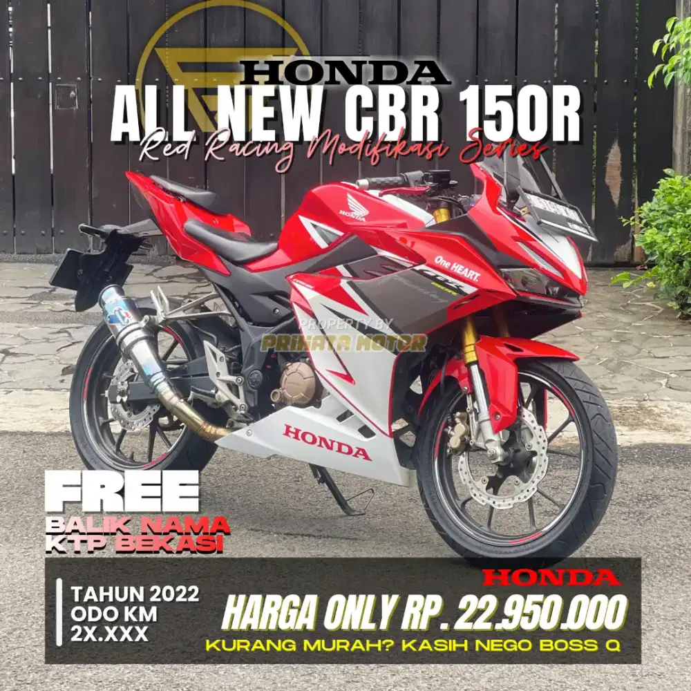 HONDA ALL NEW CBR 150R RED RACING 2022