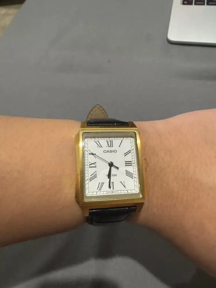 CASIO GENERAL MTP-B190GL, Genuine Leather, Rose Gold