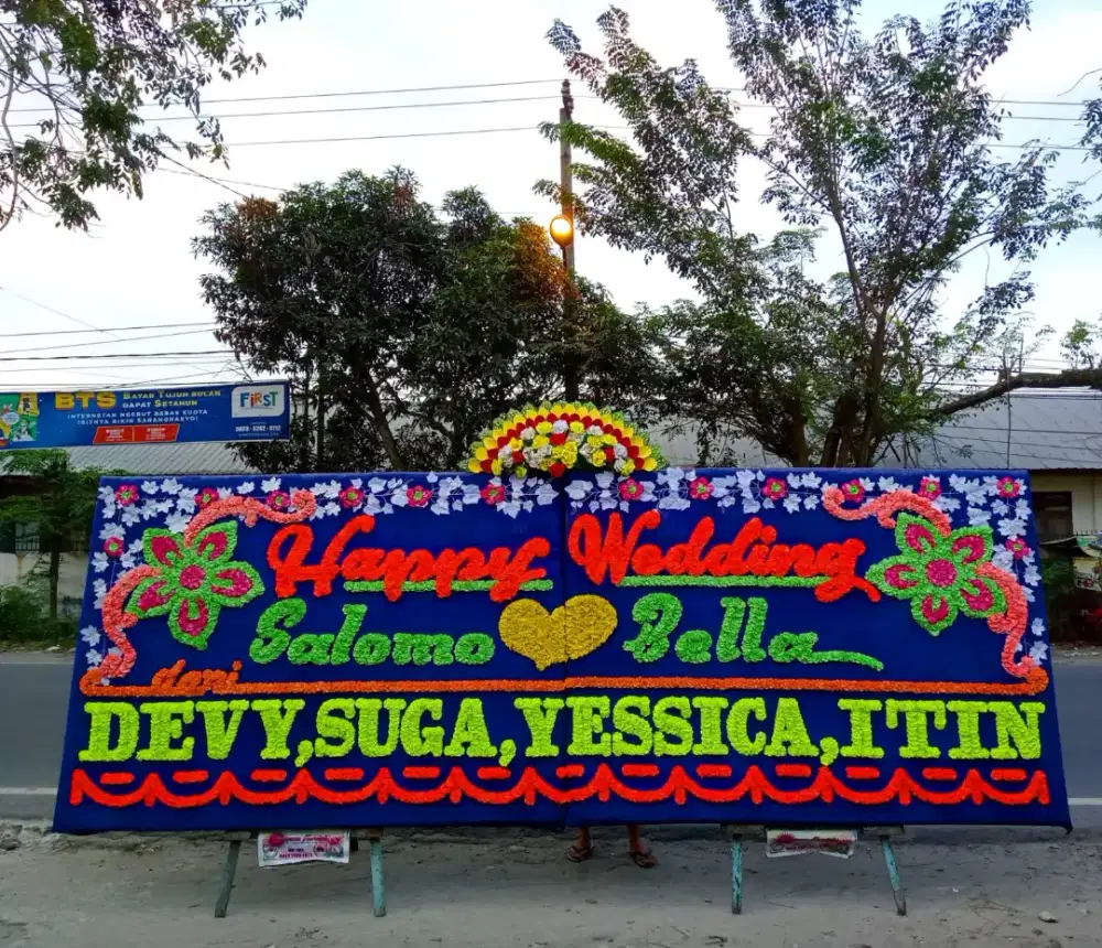 Sewa papan bunga Medan