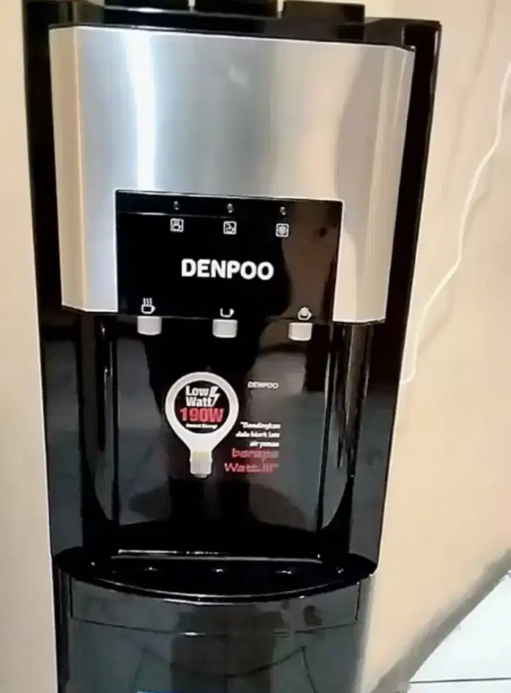 Dispenser LOW(190w)WATT galon bawah merk DENPOO DDB49