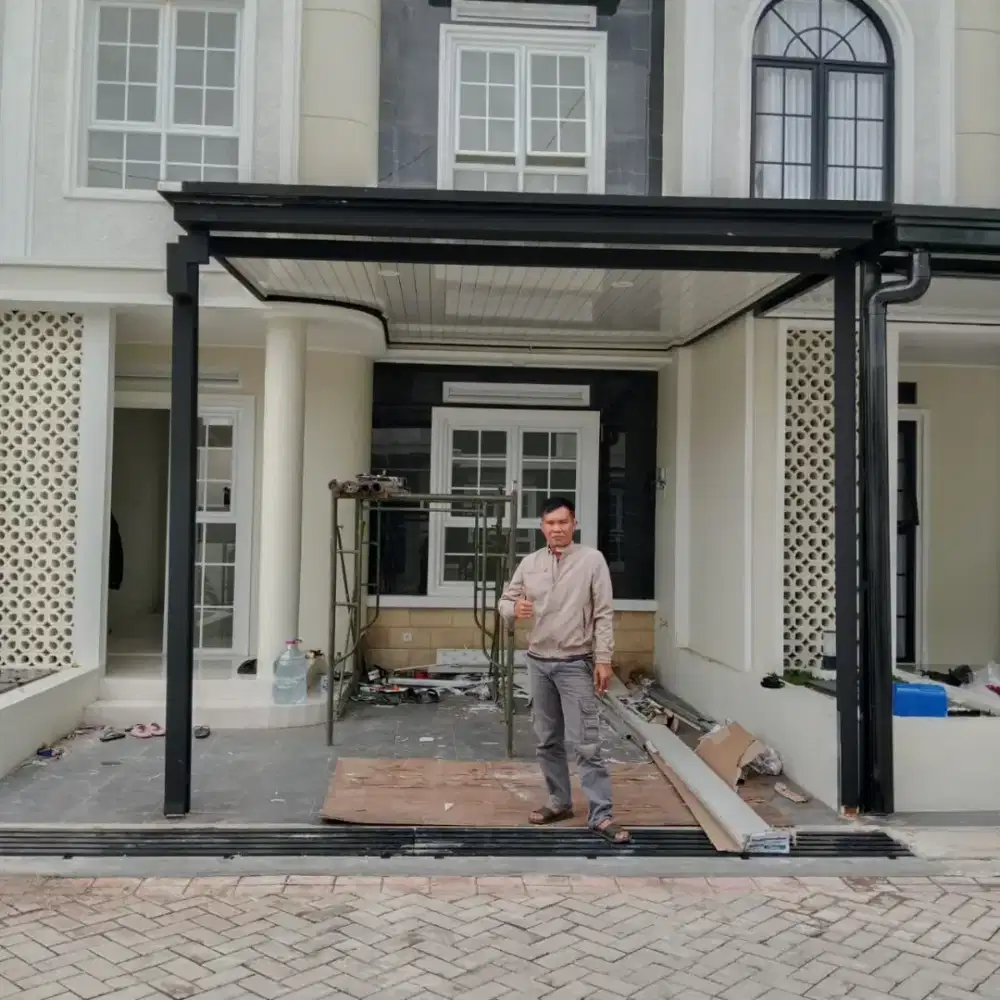 Kanopi atap alderon rs