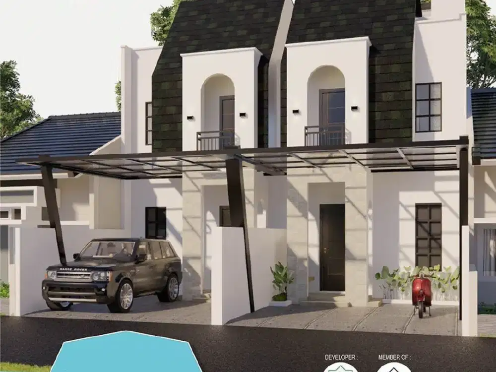 Townhouse 2Lt. Milenial Modern 3KT 3KM Type 100/60 Strategis Full Akses Cipedak Jagakarsa Jakarta Selatan DKI Jakarta