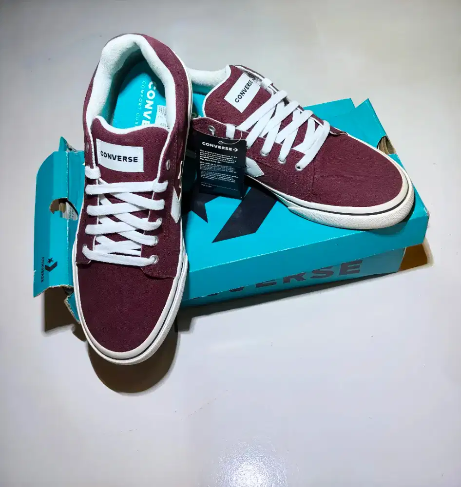 Converse El Distrito 2 Low Merah