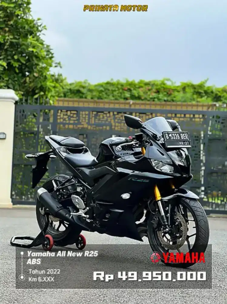 Yamaha All New R25 ABS 
2022