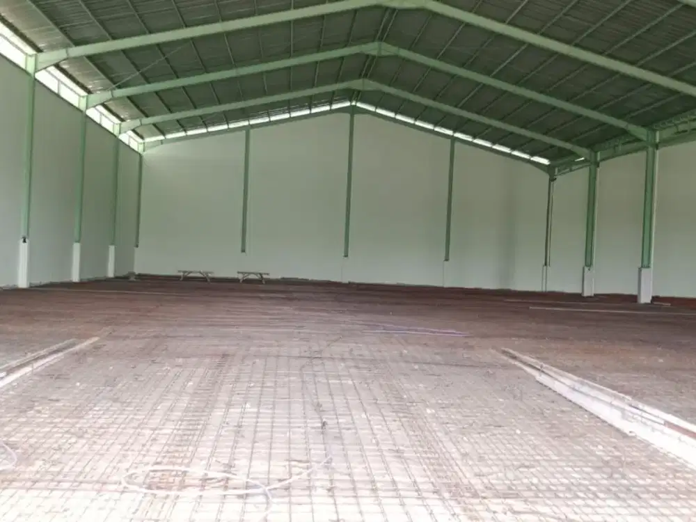 Sewa Gudang Baru Luas  Bisa Untuk Container 40 Sepatan Tangerang Banten