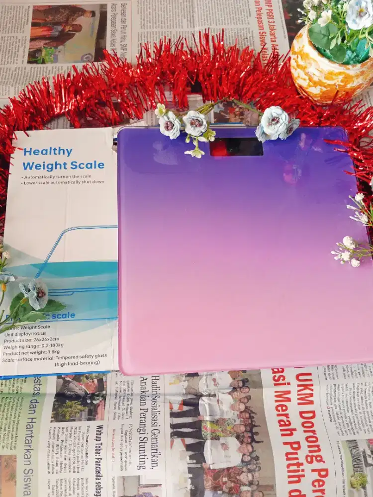 Timbangan Badan Digital – Healthy Weight Scale