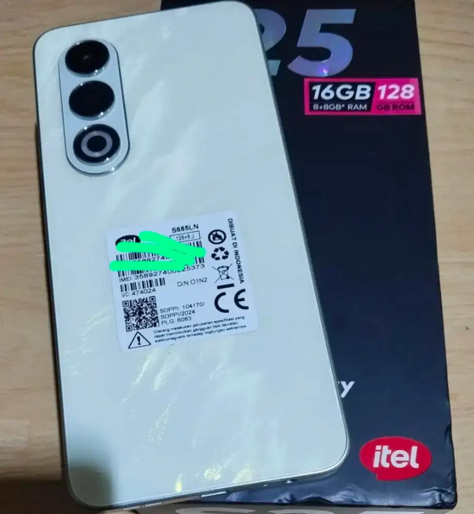 Itel S25 amoled