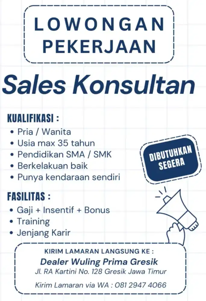 Loker Marketing Otomotif