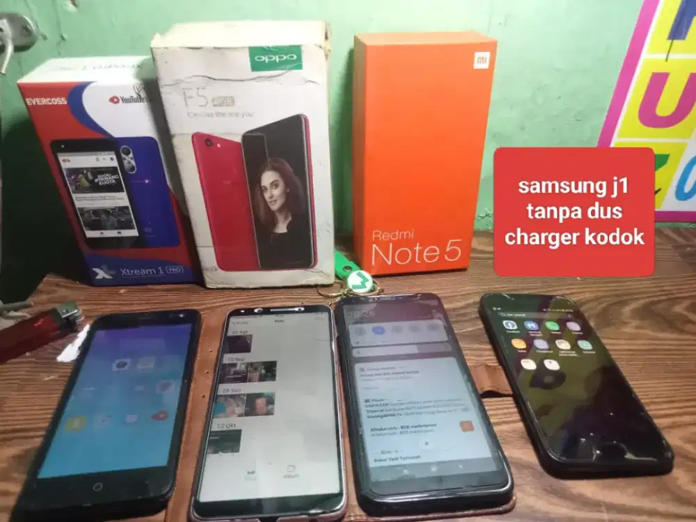 Di jual borongan, semua ada minus nya