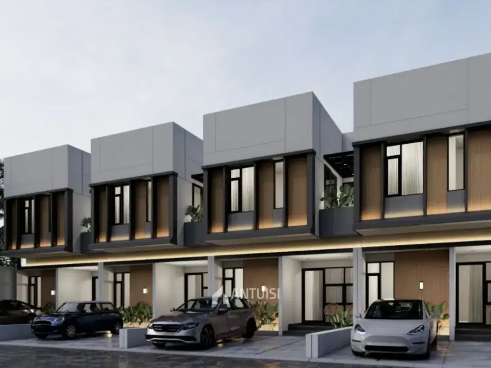 Hometown Wah 2Lt. Milenial Modern 4KT 3KM Type 100/102 Strategis Full Akses Cibubur Ciracas Jakarta Timur