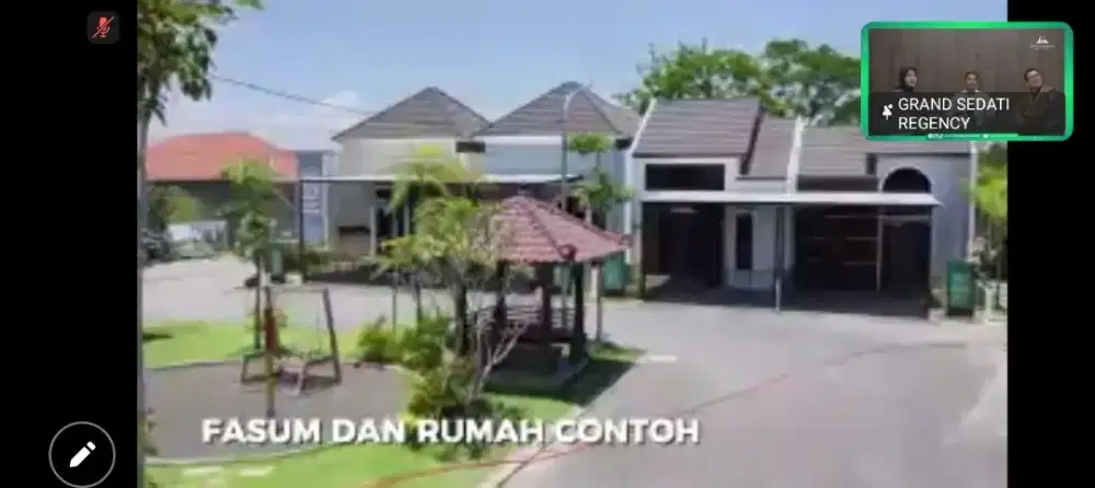 Rumah Stylish di batas kota Surabaya