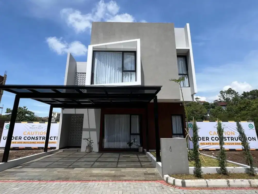 Dijual Rumah Modern 2 Lantai + Rooftop di Dago Bandung MURAH